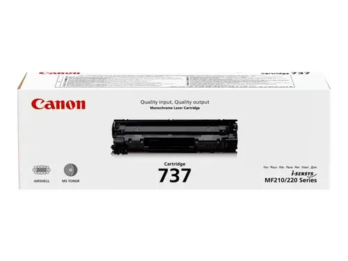 CANON CRG-737 τόνερ μαύρο τυπικής χωρητικότητας 2.100 σελίδων 1 τεμάχιο - 1