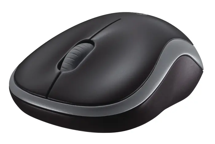 ΠΟΝΤΙΚΙ LOGITECH M185 - Wireless Mouse, RF Wireless, Αλκαλική - Οπτικό - 1000 DPI - Ασύρματο - Swift Grey - PN 910-002238 - image 2