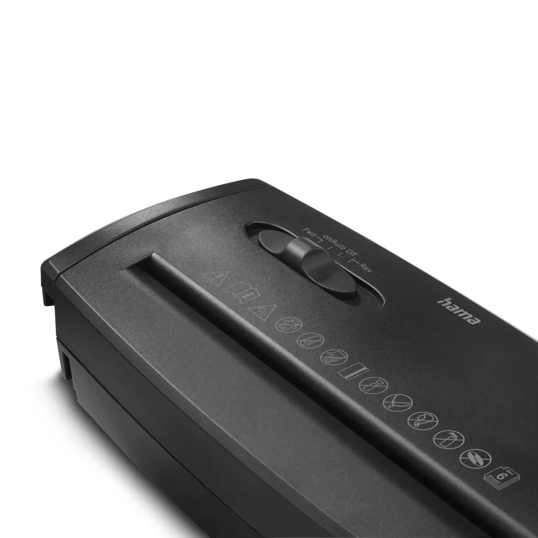 HAMA Шредер „Classic S60“, ниво на сигурност P2 T2 E2 - image 5