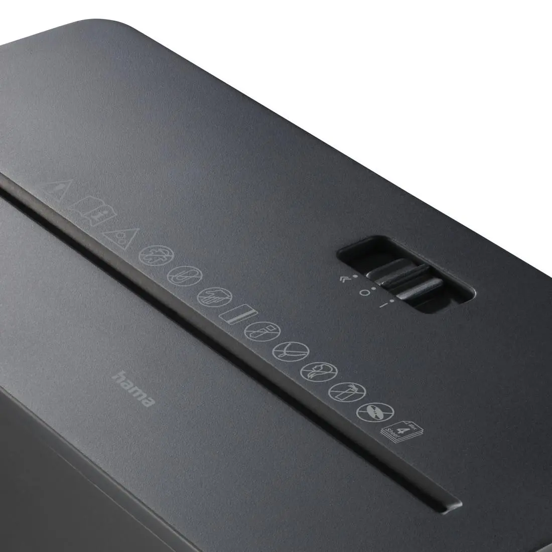 HAMA Distrugător de documente „Safe X40-B“, nivel de securitate P4 T4 E3 - image 3