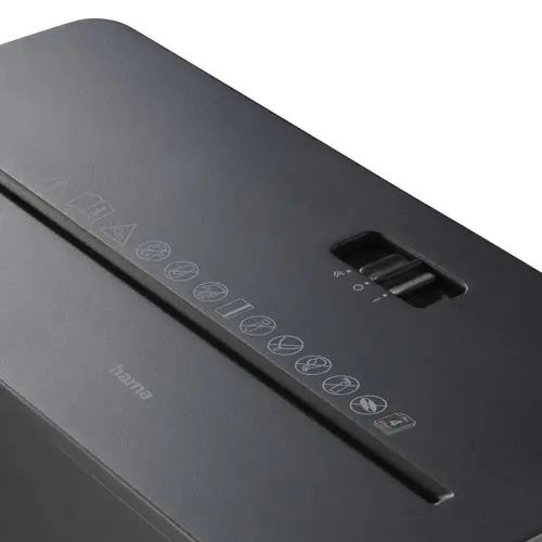 HAMA Distrugător de documente „Safe X40-B“, nivel de securitate P4 T4 E3 - 4