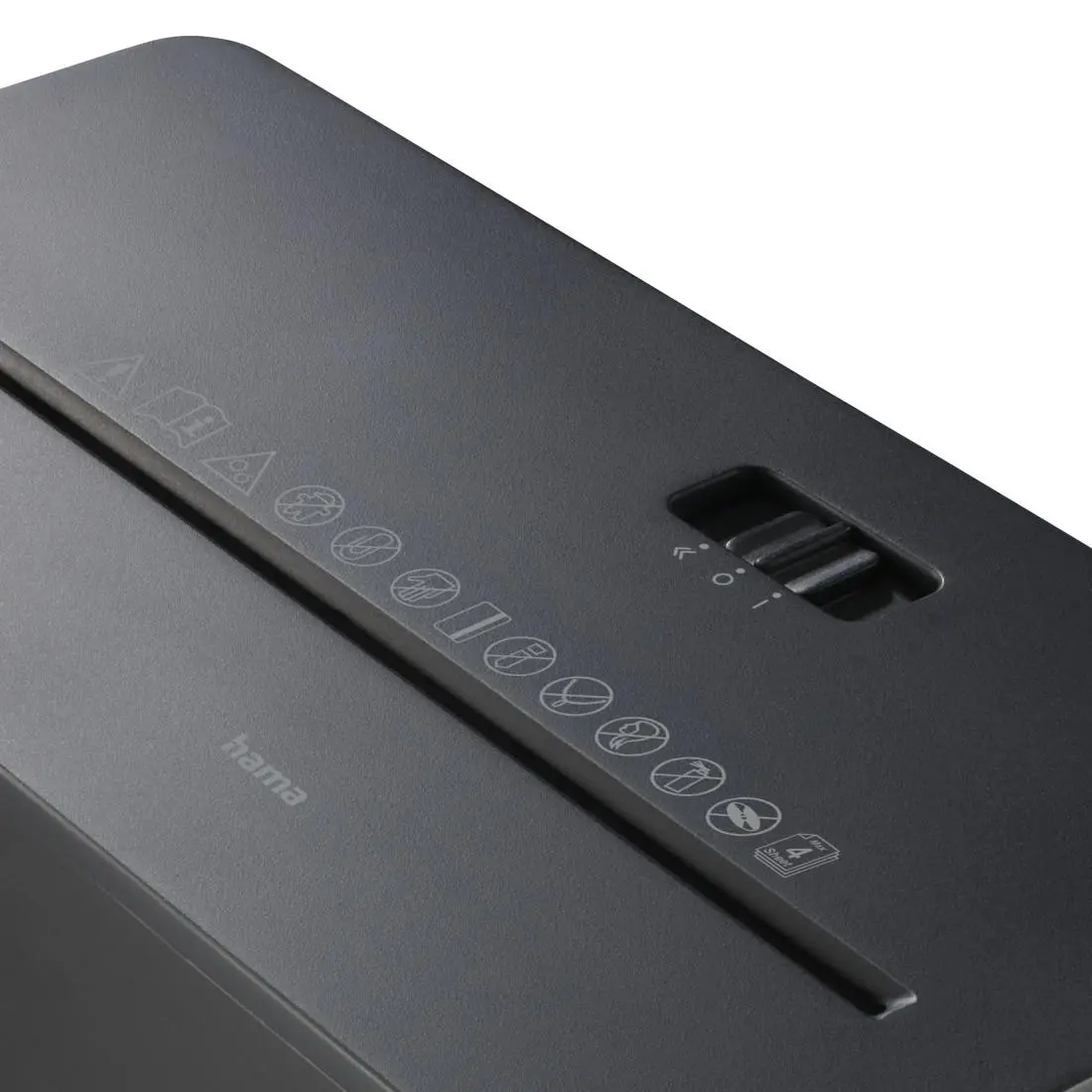 HAMA Distrugător de documente „Safe X40-B“, nivel de securitate P4 T4 E3 - image 7