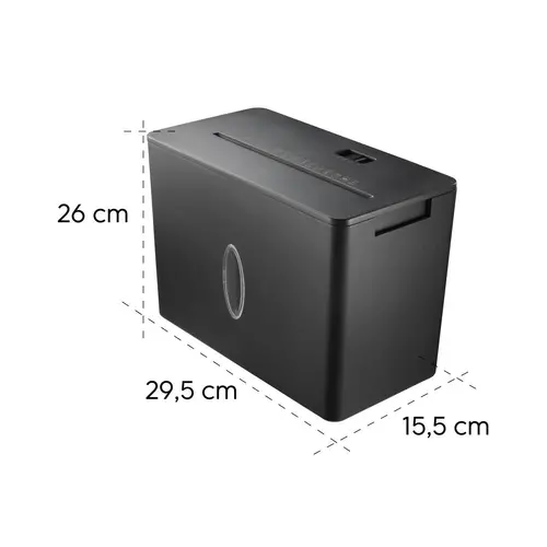 HAMA Шредер „Safe X40-B“, ниво на сигурност P4 T4 E3 - image 9