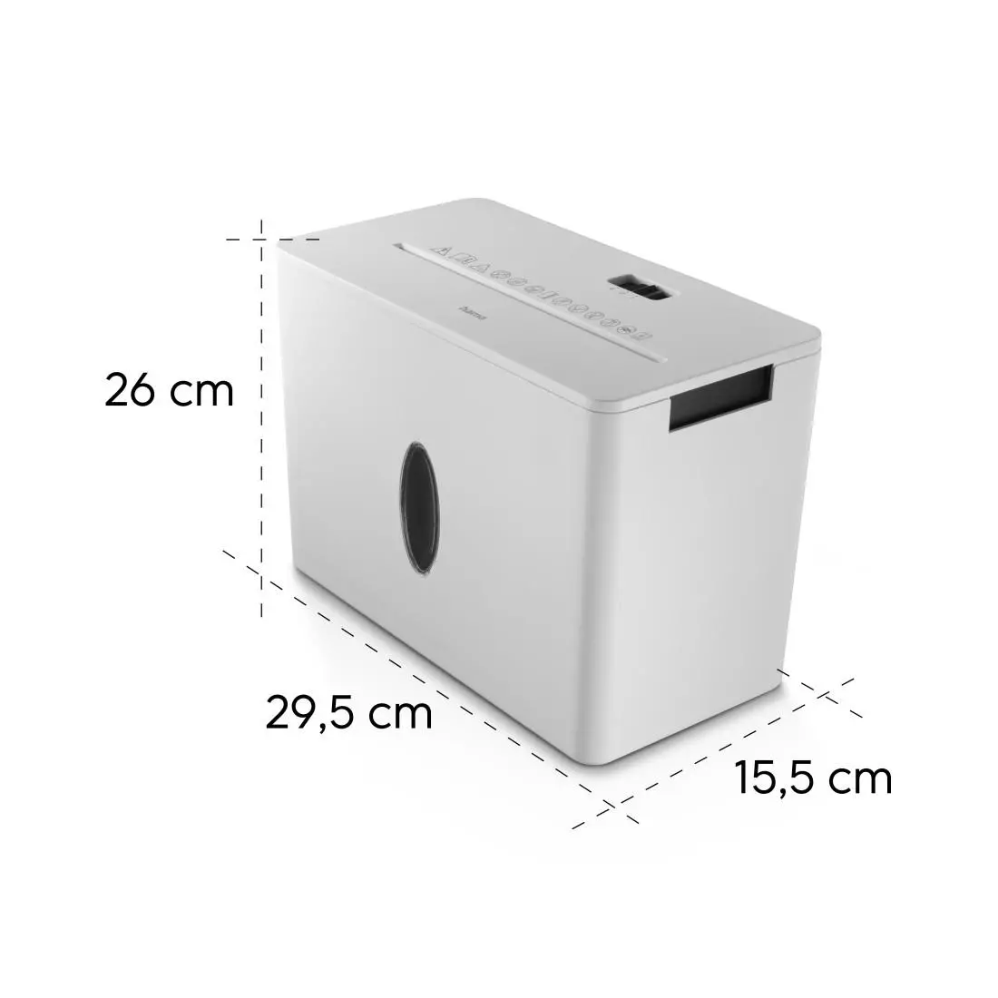 HAMA Шредер „Safe X40-W“, ниво на сигурност P4 T4 E3 - image 10