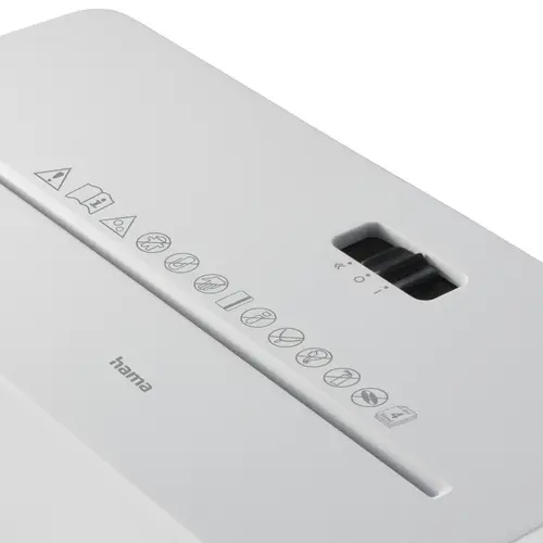 HAMA Distrugător de documente „Safe X40-W“, nivel de securitate P4 T4 E3 - 9