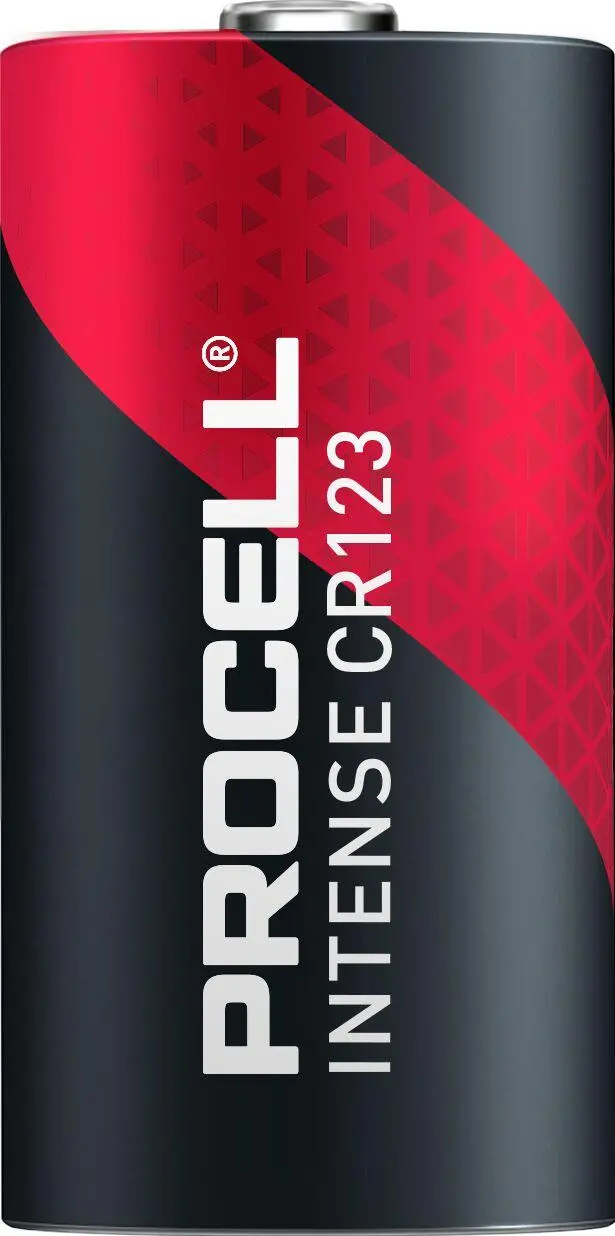 Батерия литиева индустриална CR123 3V  10 бр. в опаковка PROCELL INTENSE DURACELL /цена за 10 бр. батерии/ - image 1