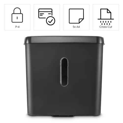 HAMA Шредер „Safe X50“, ниво на сигурност P4 T4 E3 - image 6
