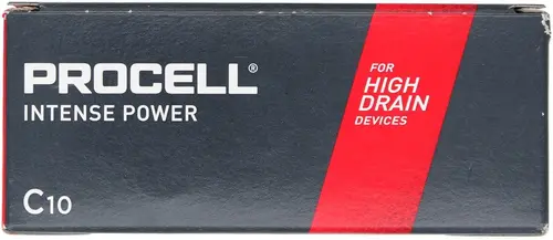 Батерия алкална индустриална LR14 C 1,5V 10pk опаковка INTENSE PROCELL /цена за 10 батерии/