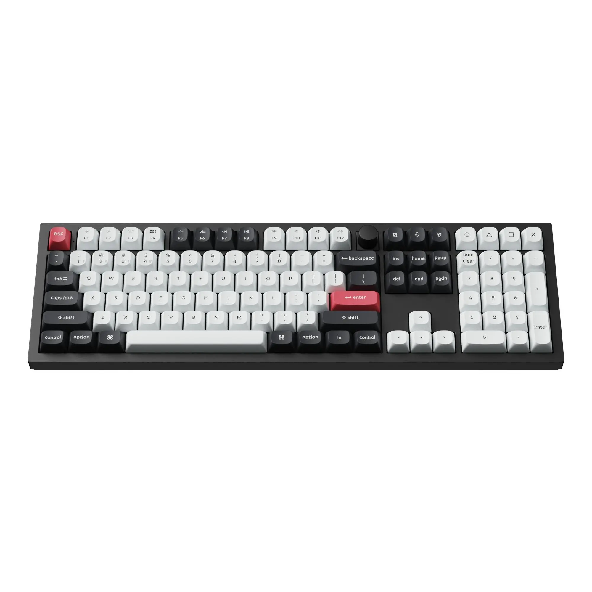 Безжична механичка клавиатура Keychron Q6 HE QMK Gateron Double-Rail Magnetic Switch - Carbon Black - image 2