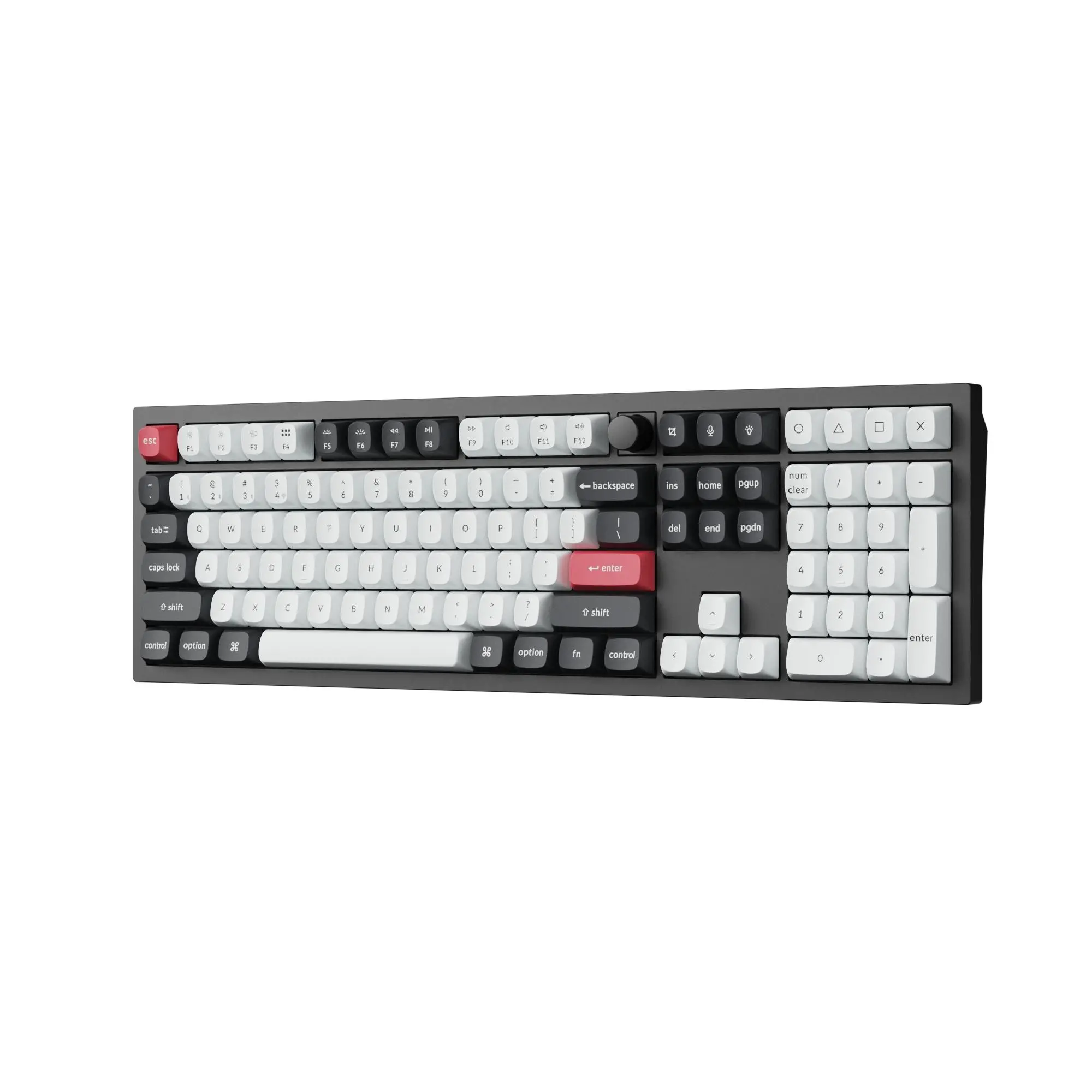Безжична механичка клавиатура Keychron Q6 HE QMK Gateron Double-Rail Magnetic Switch - Carbon Black - image 3