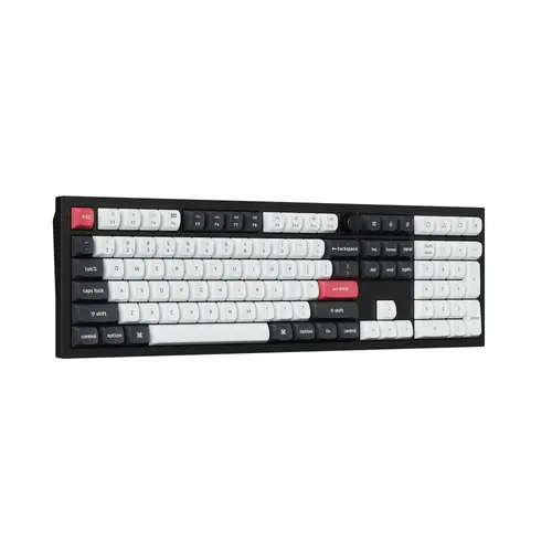 Безжична механичка клавиатура Keychron Q6 HE QMK Gateron Double-Rail Magnetic Switch - Carbon Black - image 4