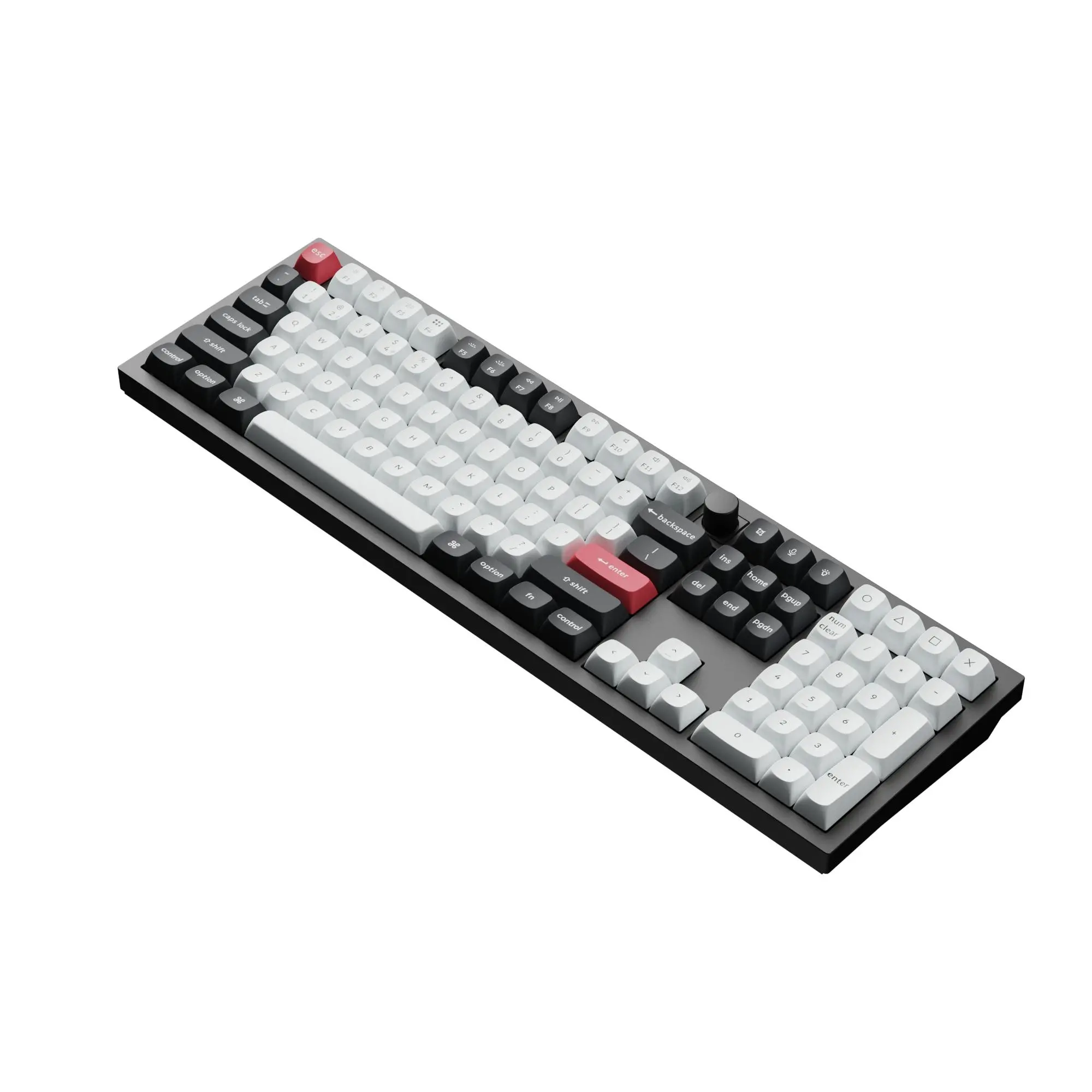 Безжична механичка клавиатура Keychron Q6 HE QMK Gateron Double-Rail Magnetic Switch - Carbon Black - image 6