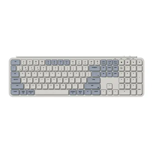Безжична клавиатура Keychron B6 Pro Ultra-Slim - Retro Blue