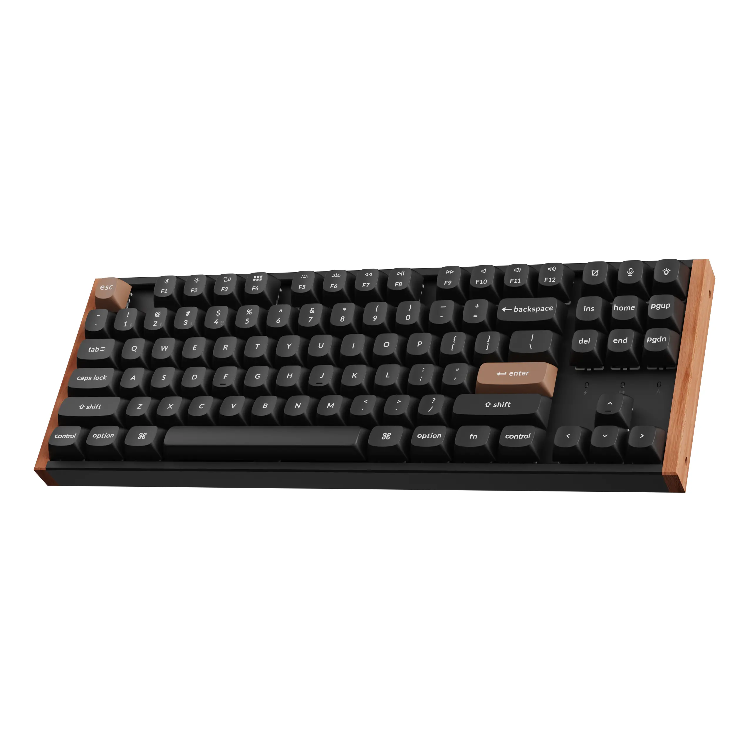 Геймърска Механична клавиатура Keychron K8 HE Magnetic Switch - Black Special Edition - image 2