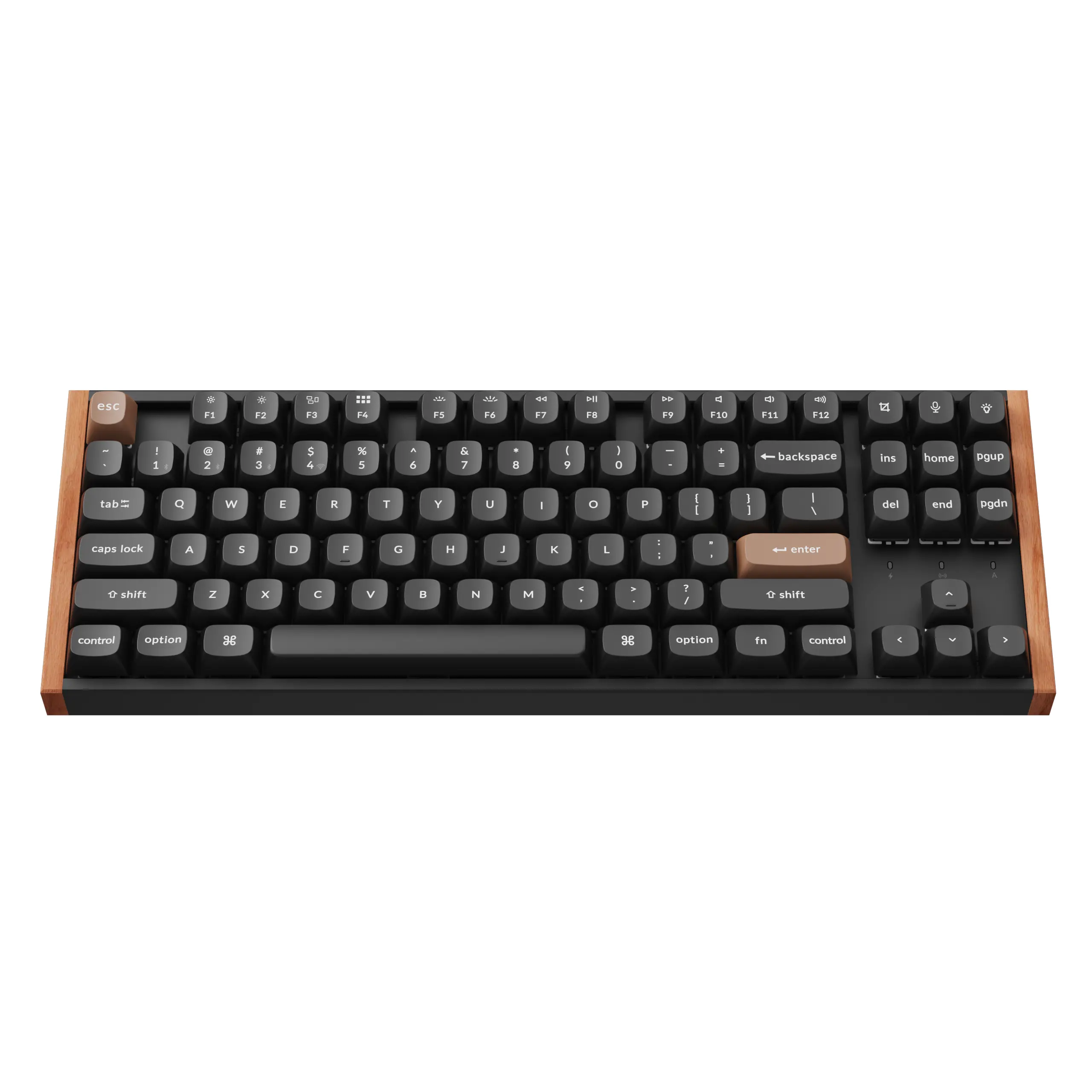 Геймърска Механична клавиатура Keychron K8 HE Magnetic Switch - Black Special Edition - image 3