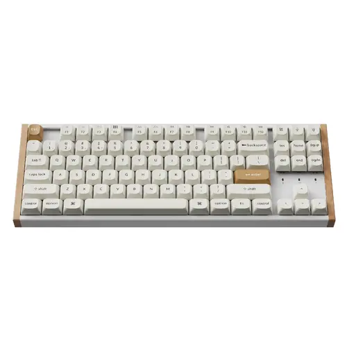 Геймърска Механична клавиатура Keychron K8 HE Magnetic Switch - White Special Edition - image 2