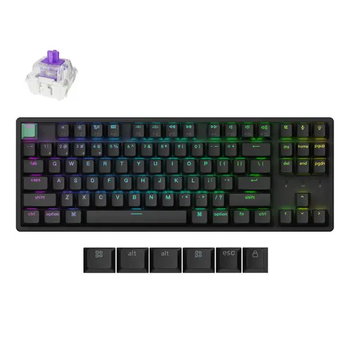 Геймърска Механична клавиатура Keychron K8 HE Magnetic Switch - Standard Edition