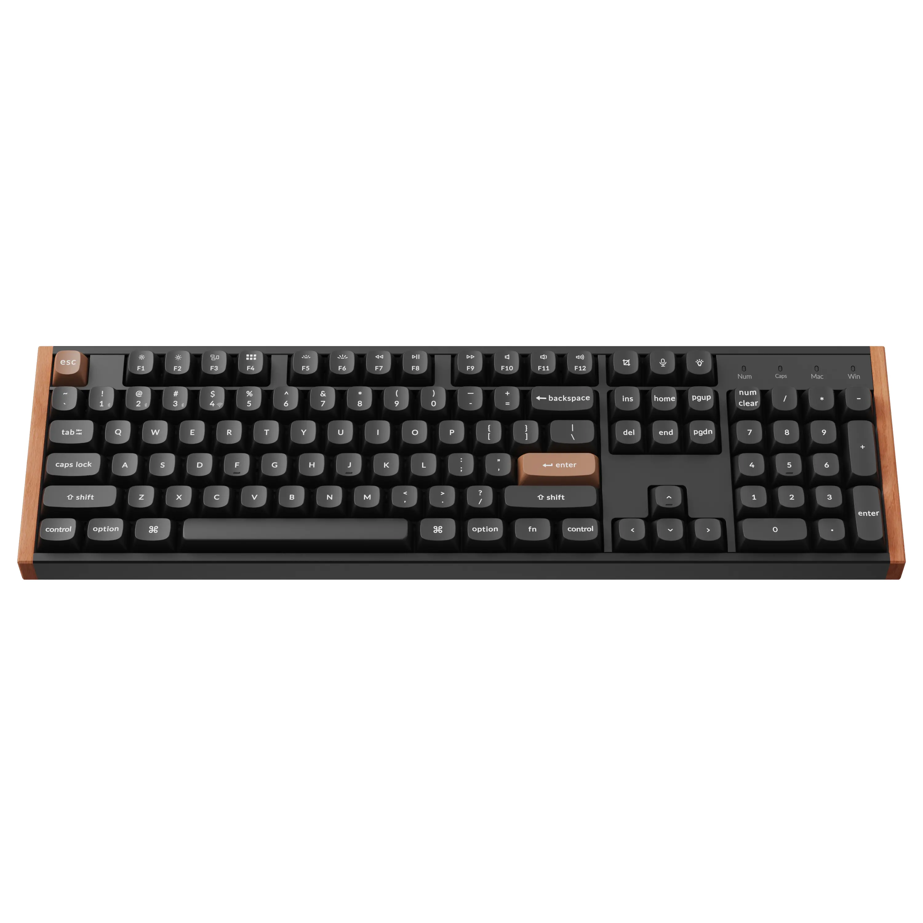 Геймърска безжична Механична клавиатура Keychron K10 HE Magnetic Switch - Black Special Edition - image 1