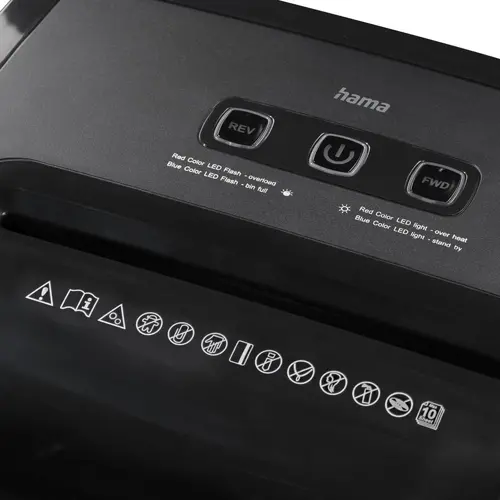 HAMA Шредер „Prime M100“, ниво на сигурност P5 T5 E4 - image 3