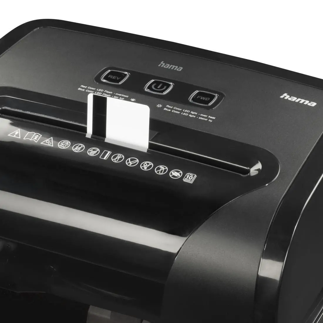 HAMA Шредер „Prime M100“, ниво на сигурност P5 T5 E4 - image 5