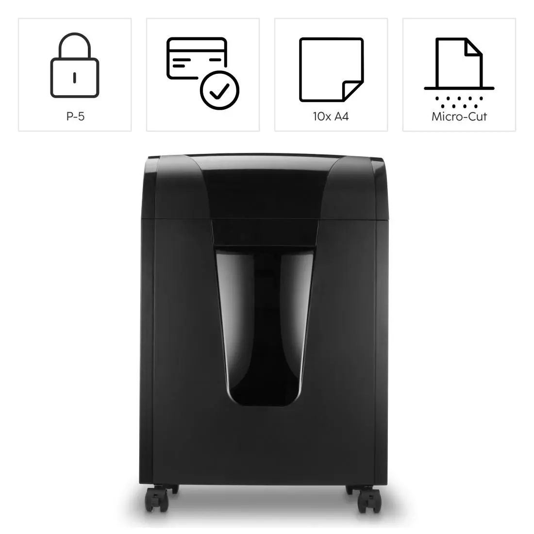 HAMA Шредер „Prime M100“, ниво на сигурност P5 T5 E4 - image 8