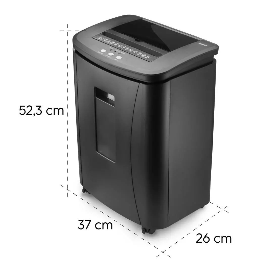 HAMA Distrugător de documente „Safe Auto M1200“, nivel de securitate P4 T4 E3 - image 12