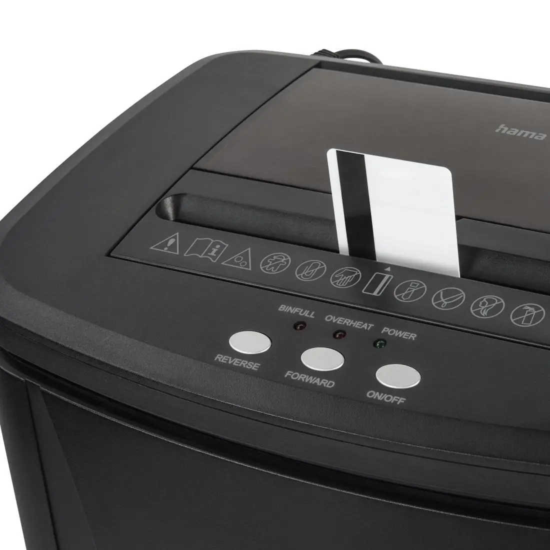 HAMA Шредер „Safe Auto M1200“, ниво на сигурност P4 T4 E3 - image 3