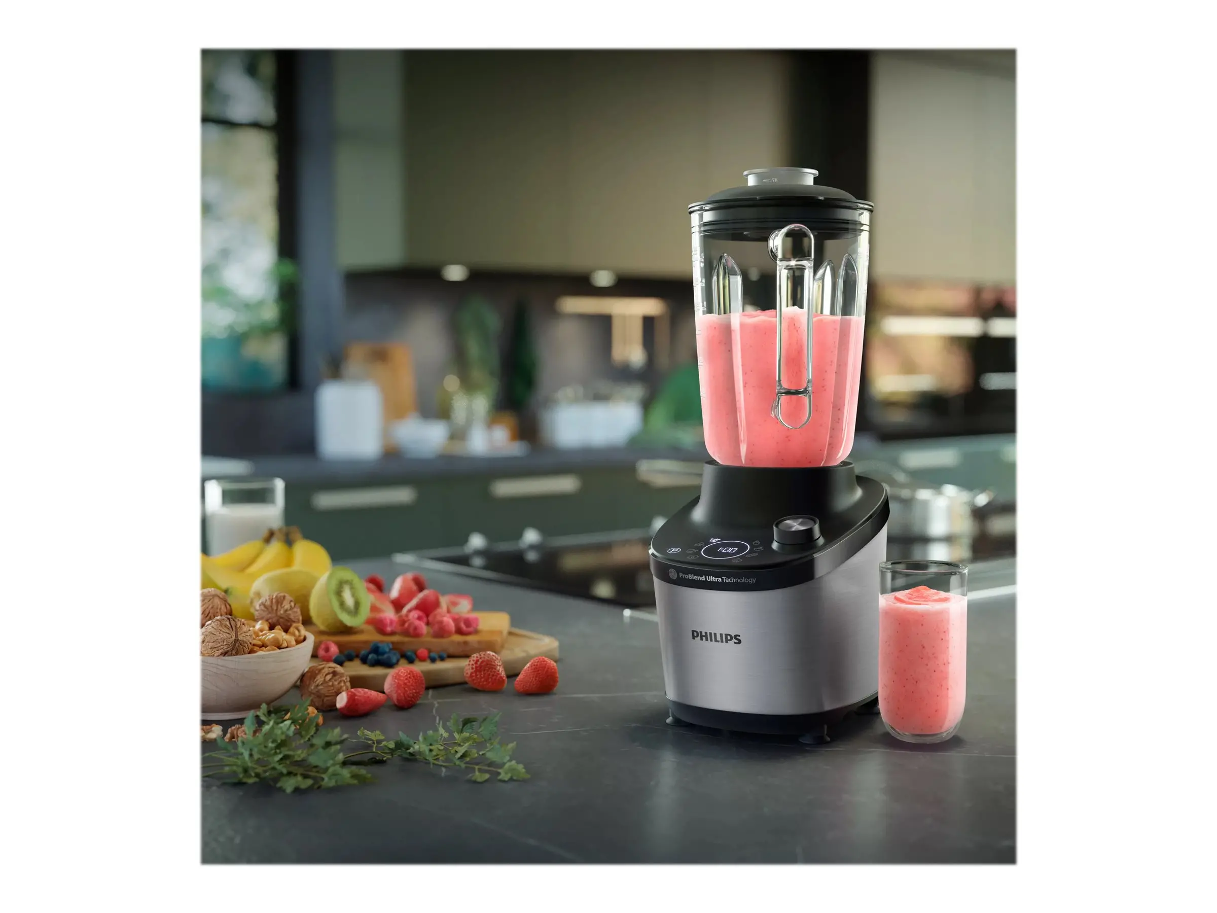 PHILIPS Блендер 7000 Series 1500W NutriU App Мотор ProBlend Ultra - image 6