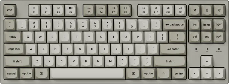 Геймърска Механична клавиатура Keychron C1 Pro 8K QMK - Super Red Switch - image 1