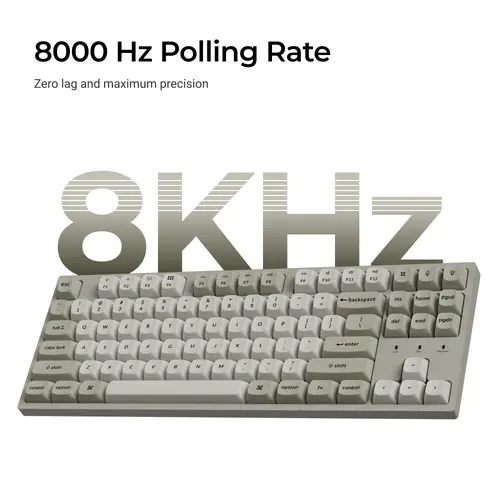 Геймърска Механична клавиатура Keychron C1 Pro 8K QMK - Super Brown Switch - image 7