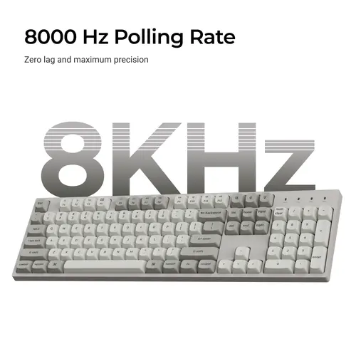 Геймърска Механична клавиатура Keychron C2 Pro 8K QMK - Super Red Switch, Full Size - image 1