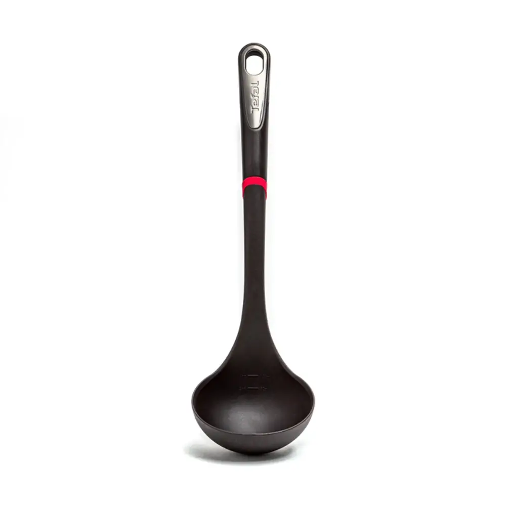 Κουτάλα σούπας, Tefal K2060114, Ingenio, Ladle, Kitchen tool, Termoplastic, 40.4x10x3.4cm, Up to 220°C, Dishwasher safe, black - image 1