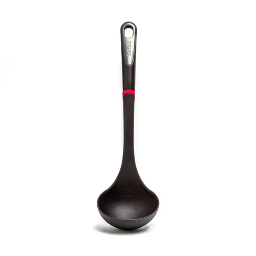 Черпак, Tefal K2060114, Ingenio, Ladle, Kitchen tool, Termoplastic, 40.4x10x3.4cm, Up to 220°C, Dishwasher safe, black - image 1