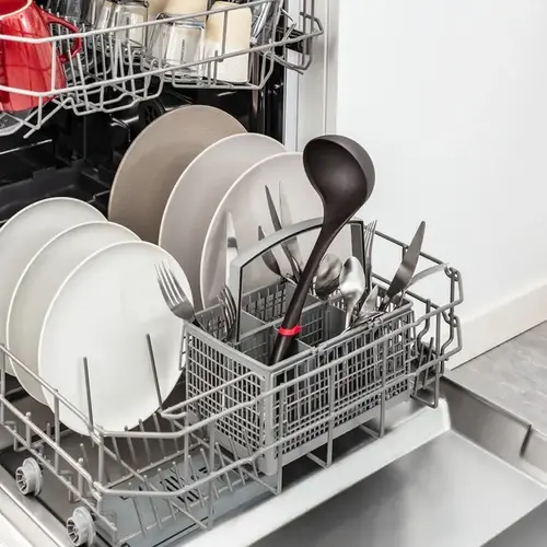 Черпак, Tefal K2060114, Ingenio, Ladle, Kitchen tool, Termoplastic, 40.4x10x3.4cm, Up to 220°C, Dishwasher safe, black - image 4