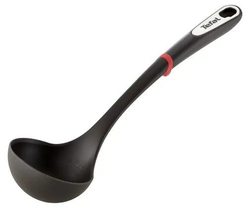 Черпак, Tefal K2060114, Ingenio, Ladle, Kitchen tool, Termoplastic, 40.4x10x3.4cm, Up to 220°C, Dishwasher safe, black