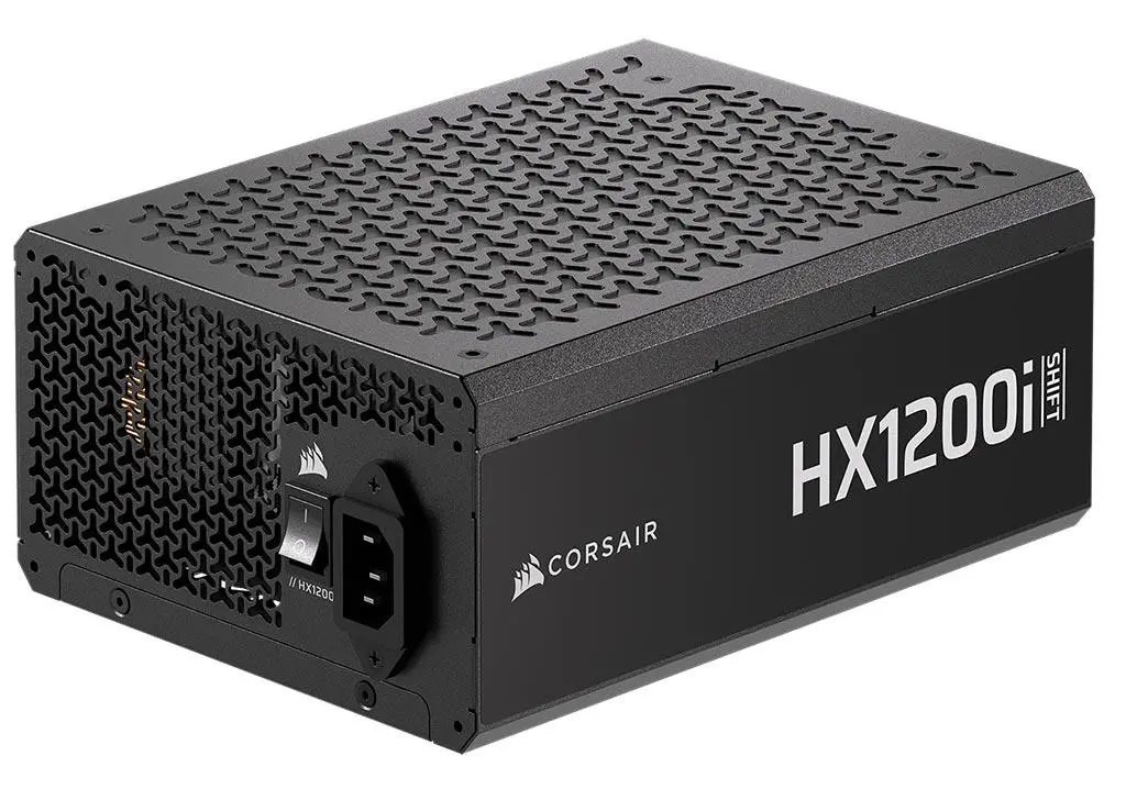 iCUE LINK HXi SHIFT Series, iCUE LINK HX1200i SHIFT, 1200 Watt, Cybenetics Platinum, Fully Modular, Power Supply, C14 Version
