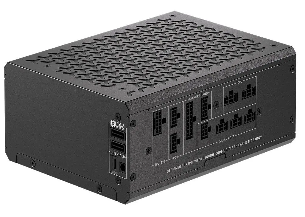 iCUE LINK HXi SHIFT Series, iCUE LINK HX1200i SHIFT, 1200 Watt, Cybenetics Platinum, Fully Modular, Power Supply, C14 Version - image 2