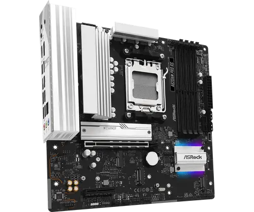 ASROCK Μητρική πλακέτα Desktop A620AM Pro RS, AM5, 4x DDR5, 1x PCIe 4.0 x16, 1x PCIe 3.0 x16, 2x Hyper M.2(PCIe Gen4x4), 1x Ultra m.2, 2x SATA3 6.0 - 2