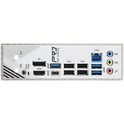 ASROCK MB Desktop A620AM Pro RS, AM5, 4x DDR5, 1x PCIe 4.0 x16, 1x PCIe 3.0 x16, 2x Hyper M.2(PCIe Gen4x4), 1x Ultra m.2, 2x SATA3 6.0 Gb/s, 1x HDMI, 1x DP, 1x Gbit LAN, 5x USB 3.0, 2x USB-C, 6x USB 2.0, Micro ATX - image 2