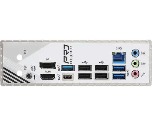 ASROCK Μητρική πλακέτα Desktop A620AM Pro RS, AM5, 4x DDR5, 1x PCIe 4.0 x16, 1x PCIe 3.0 x16, 2x Hyper M.2(PCIe Gen4x4), 1x Ultra m.2, 2x SATA3 6.0 - 3