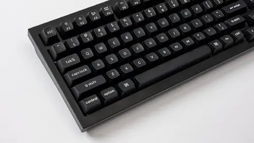 Капачки за механична клавиатура Keychron Double Shot KSA PBT Keycap Full Keycap Set 137 Keycaps - Black - image 5