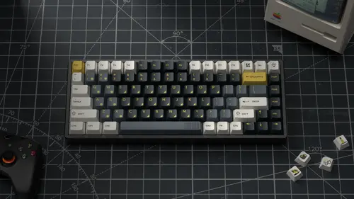 Капачки за механична клавиатура Keychron Cherry Profile Dye-Sub PBT Full Keycap Set - Retro Garage - image 2