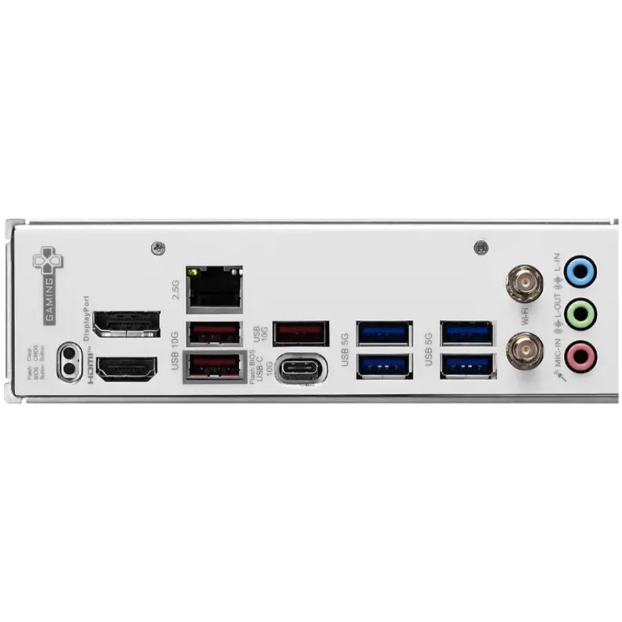 MSI B850M GAMING PLUS WIFI6E, mATX, Socket AM5, 4x DDR5 Dual Channel DDR5 up to 8200(OC)MHz, 1x PCIe x16 slot, 2x M.2 slot, 4x USB 5Gbps, 3x USB 10Gbps, 1x USB 10Gbps Type-C, HDMI, DP, 7.1 HD Audio, 2.5G LAN, WIFI, BT, 3Y - image 3