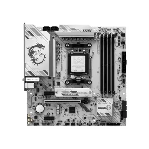 MSI B850M GAMING PLUS WIFI6E, mATX, Socket AM5, 4x DDR5 Dual Channel DDR5 up to 8200(OC)MHz, 1x PCIe x16 slot, 2x M.2 slot, 4x USB 5Gbps, 3x USB 10Gbps, 1x USB 10Gbps Type-C, HDMI, DP, 7.1 HD Audio, 2.5G LAN, WIFI, BT, 3Y