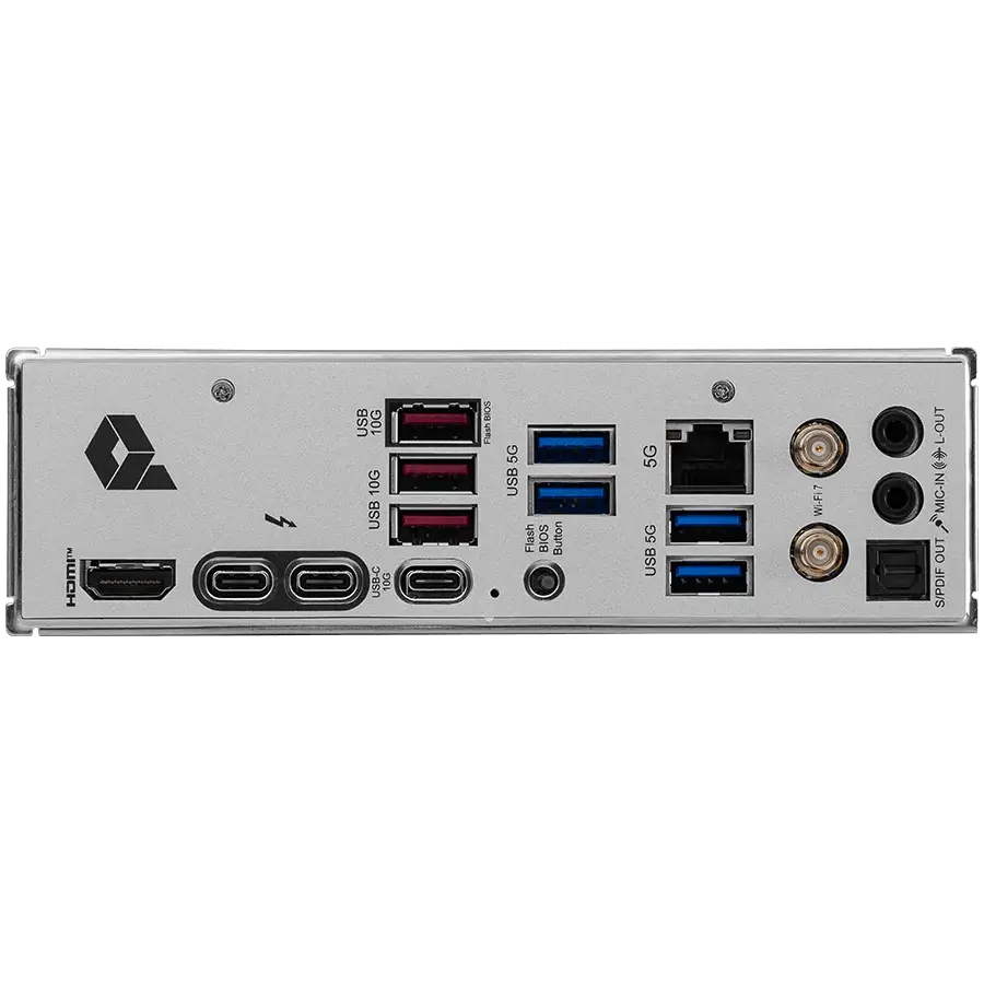 MSI PRO Z890-A WIFI, LGA 1851, Dual Channel DDR5 up to 9200(OC)MHz, 3x PCIe x16 slots, 4x M.2 slot, 4xUSB 5Gbps, 3xUSB 10Gbps A, 1xUSB 10 Gbps C, 2xThunderbolt 40Gbps Type-C, HDMI, 5G LAN, WIFI, 7.1 Audio, 3Y - image 3