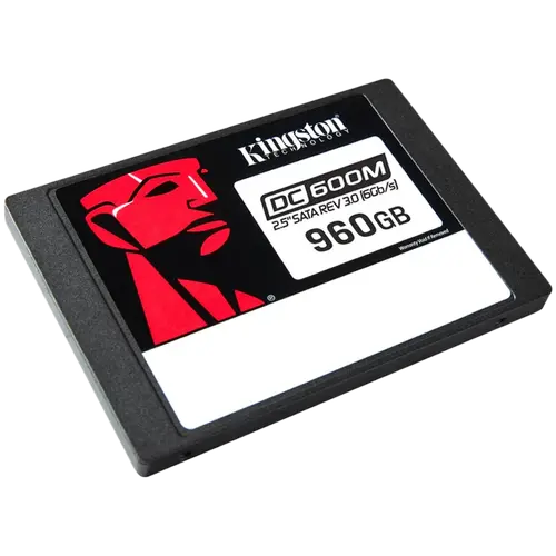 Kingston 960G DC600M (Mixed-Use) 2.5'' Enterprise SATA SSD