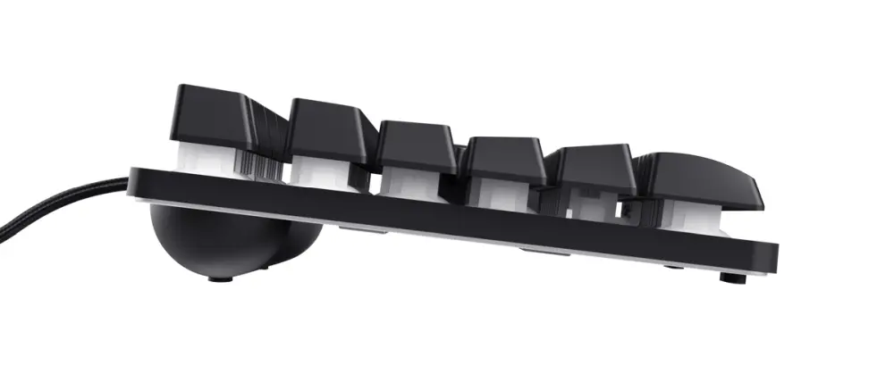 Клавиатура, TRUST GXT833 Thado TKL Keyboard, Black US - image 2