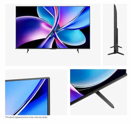 Телевизор, Hisense 55" E7Q Pro, 4K Ultra HD 3840x2160, QLED, Quantum Dot, 144Hz, HDR 10+ adaptive, HLG, Dolby Vision, DTS Virtual X, Smart TV, WiFi 5GHz, WiFi Direct, BT, Anyview Cast, 3xHDMI, 2xUSB, LAN, CI+, DVB-T2/C/S2, Black - image 4