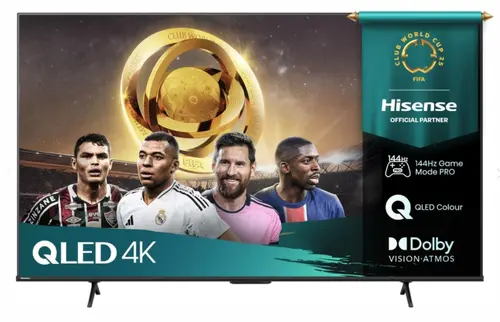 Телевизор, Hisense 55" E7Q Pro, 4K Ultra HD 3840x2160, QLED, Quantum Dot, 144Hz, HDR 10+ adaptive, HLG, Dolby Vision, DTS Virtual X, Smart TV, WiFi 5GHz, WiFi Direct, BT, Anyview Cast, 3xHDMI, 2xUSB, LAN, CI+, DVB-T2/C/S2, Black Телевизор, Hisense 55" E7Q Pro, 4K Ultra HD 3840x2160, QLED, Quantum Dot, 144Hz, HDR 10+ adaptive, HLG, Dolby Vision, DTS Virtual X, Smart TV, WiFi 5GHz, WiFi Direct, BT, Anyview Cast, 3xHDMI, 2xUSB, LAN, CI+, DVB-T2/C/S2, Black