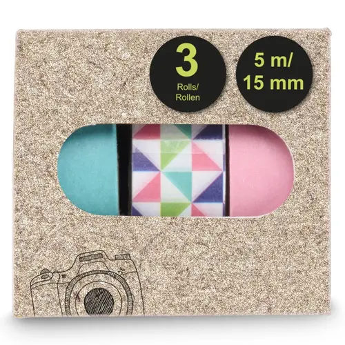 HAMA Хартиено тиксо за снимки, 1.5x500 см, различни мотиви, в комплекти от 3 бр - image 5